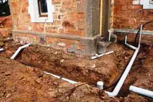 outside drainage Hampton